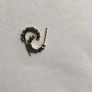  Green Curve Ring