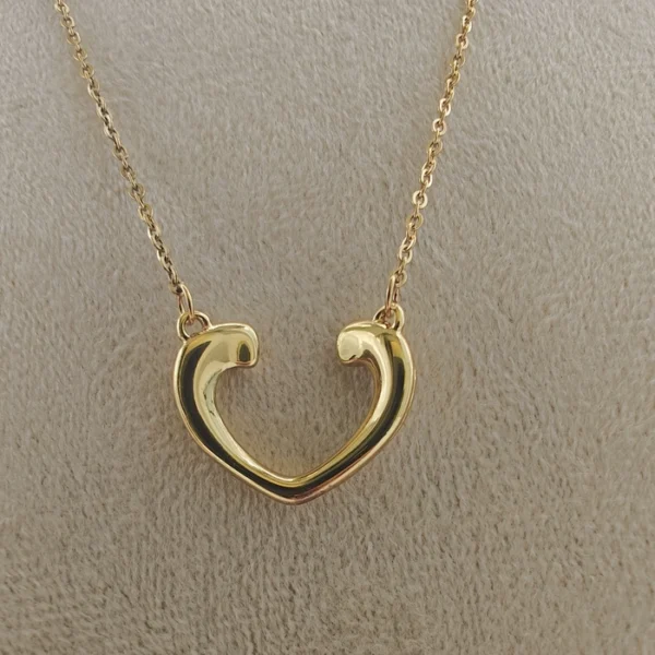 PARIS BIG HEART NECKLACE