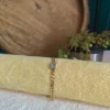 PRINCESS CUT STONE BRACELET