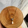 ANNABELLE BUTTERFLY DROP NECKLACE