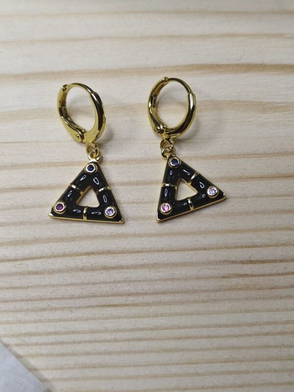 WhatsApp Image 2025-07-07 at 17.49.33_8f06d591 Noir Prism Drop Earrings – Black Enamel Triangle Hoops