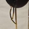 Elliptica Drop Earrings – Sleek Sculptural Gold Curves