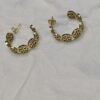 Noor Gold-Plated Filigree Hoop Earrings