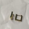 Ziva Emerald Green Bar Stud Earrings