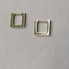Ziva Emerald Green Bar Stud Earrings