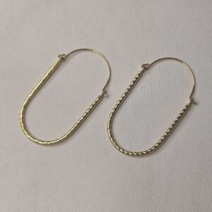  Emerald Radiance Hoops