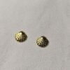 Zara Gold Shell Stud Earrings