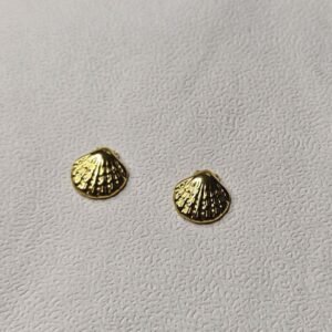 Aara Gold-Plated Floral Stud Earrings