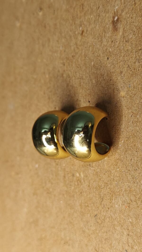 WhatsApp Image 2025-07-08 at 13.47.09 Chunky Gold Dome Hoop Earrings