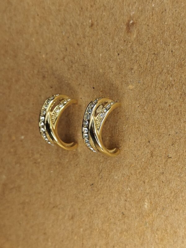 WhatsApp Image 2025-07-08 at 17.13.34 Gold-Tone Crystal Encrusted Crossover Earrings