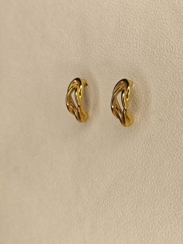 WhatsApp Image 2025-07-08 at 17.14.05 (2) Gold-Tone Sculpted Minimal Earrings