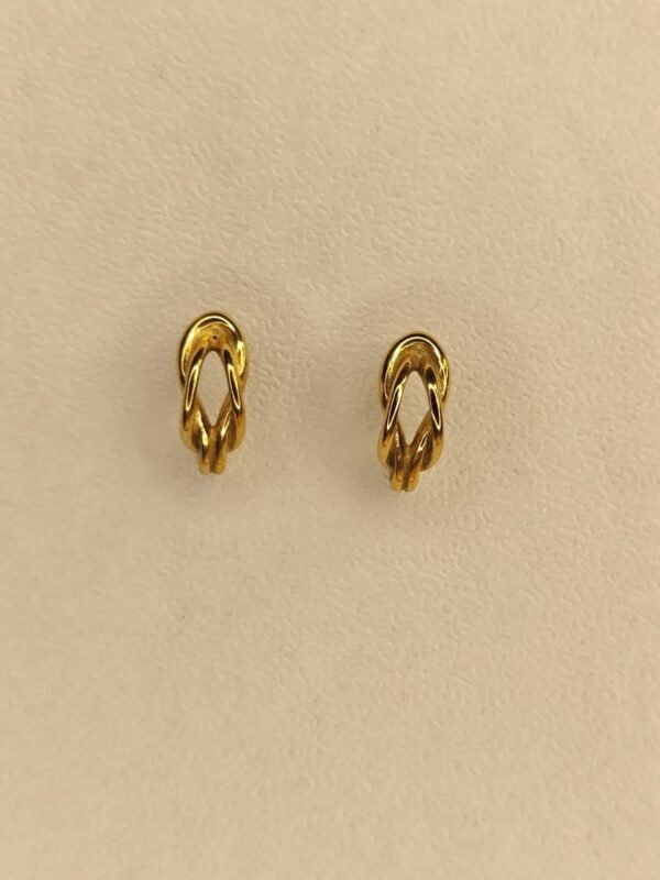 WhatsApp Image 2025-07-08 at 17.14.09 (1) Gold-Tone Sculpted Minimal Earrings