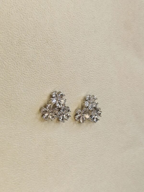 WhatsApp Image 2025-07-08 at 19.11.05 Floral Cluster Diamond-Cut Studs