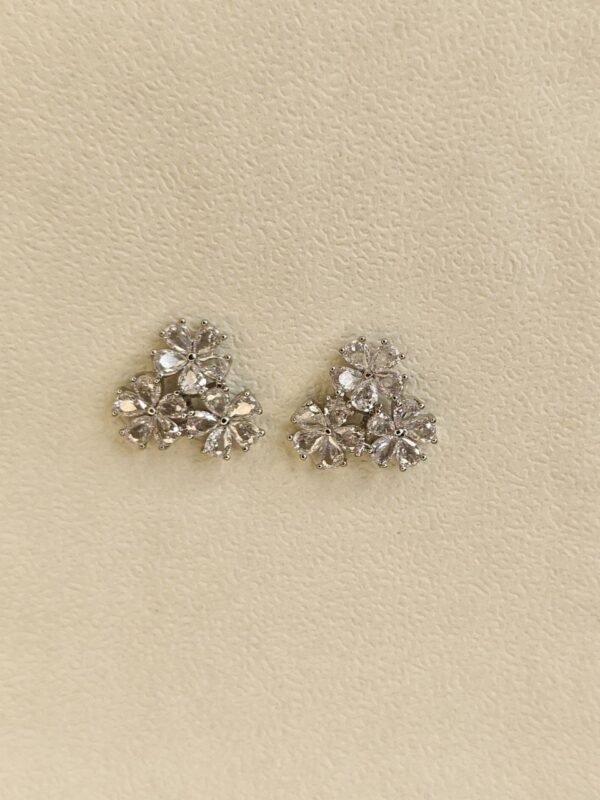 WhatsApp Image 2025-07-08 at 19.11.06 Floral Cluster Diamond-Cut Studs