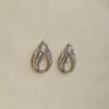 Elegant Cascade Diamond-Cut Studs