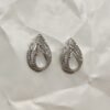 Elegant Cascade Diamond-Cut Studs
