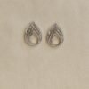 Elegant Cascade Diamond-Cut Studs