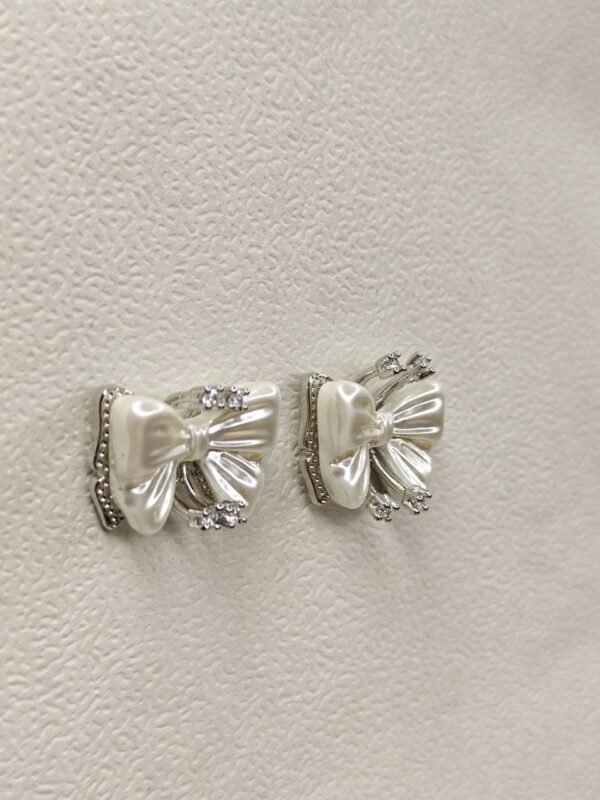 WhatsApp Image 2025-07-08 at 19.15.55 Pearl Bow Stud Earrings