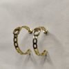 Aurora Gold-Plated Sculptural Hoop Earrings