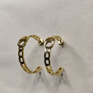 Emerald Radiance Hoops