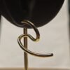 Orbit Curve Earrings – Sculptural Gold Plated Loops