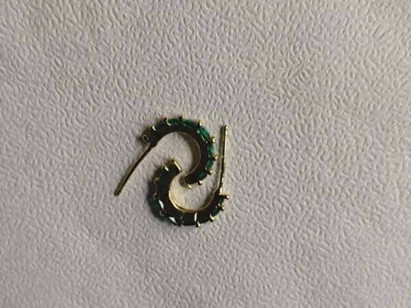 WhatsApp Image 2025-07-08 at 19.38.59 Green Curve Ring
