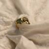 Skarra "Molten Crest" Gold-Plated Ring